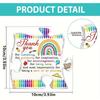 2D Flat Acrylic Rainbow Decoration, Indoor and Outdoor Decoration - No Battery/electricity Required, Free Day Decoration, Shop Decoration, Durable O