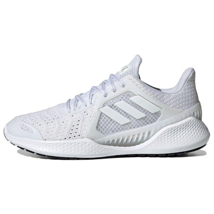Adidas Climacool Fashion Comfortable Versatile Mesh Slip-Resistant Durable Breathable Low-Top Casual Running Shoes Unisex Sneakers White FX6791