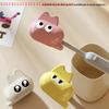 Cute Cat Shape Hiking Camping Brush Cap Case 1/3Pcs Portable Toothbrush Holder Must-have Travel Toothbrush Protective Cap