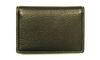 CYPRIS Deer Skin 2 Business Card and Pass Case Gusset and Pass 2353 (with Compartment) (Authorized Retailer) (Black)