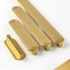 Strong Aluminum Pull Handles Simple Styles Design Cupboard Handle for Drawers & Cabinets No Tool Required for Installation