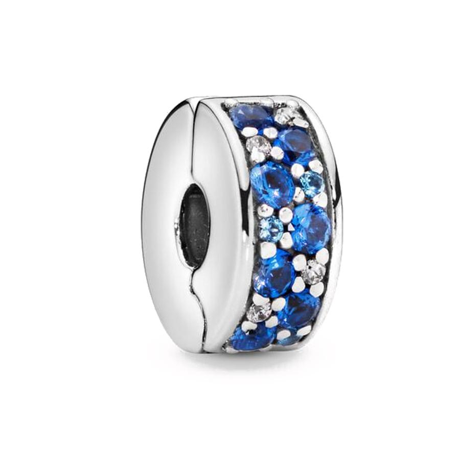 Copper Round Hole Flower Clip Beads Suitable For European Original Bracelets Diy Accessories Fashion Jewelry