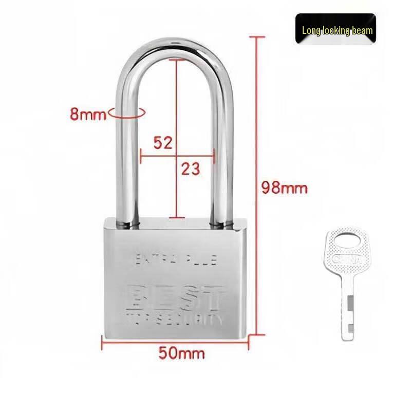Cadenas à clé identique en acier inoxydable étanche Qiyichen