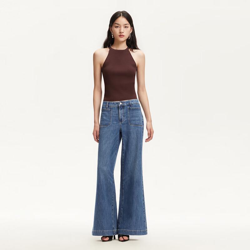 

VEROMODA 2025 Summer High-Waist Loose Bootcut Jeans M
