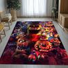 Horror Game F-FNAF Fazbear Soft Non-Slip Large Area Rug for Living Room,Bedroom Playroom Carpet Mat for Sofa,Home Decor Gift