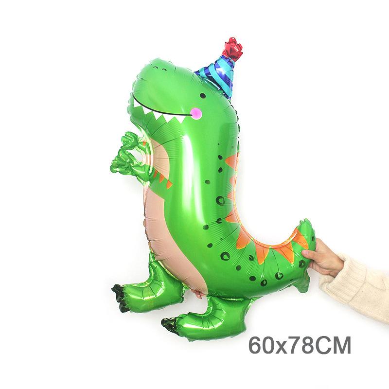 Cartoon zwierząt balon foliowy motyl dinozaur balony z helem dla dziecka dekoracje na przyjęcie urodzinowe dla dzieci