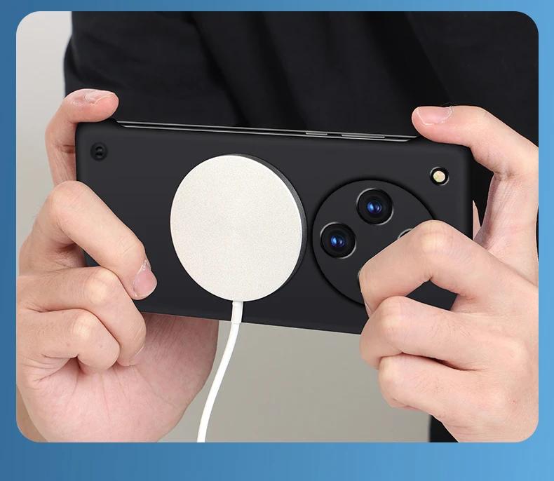Für Magsafe Magnetische Telefonhülle für OPPO Find X8 Pro Rahmenlose Harte PC-Rückseite Kabellose Ladehüllen für Oppo Find X8 Pro Randlose Candy-Abdeckung