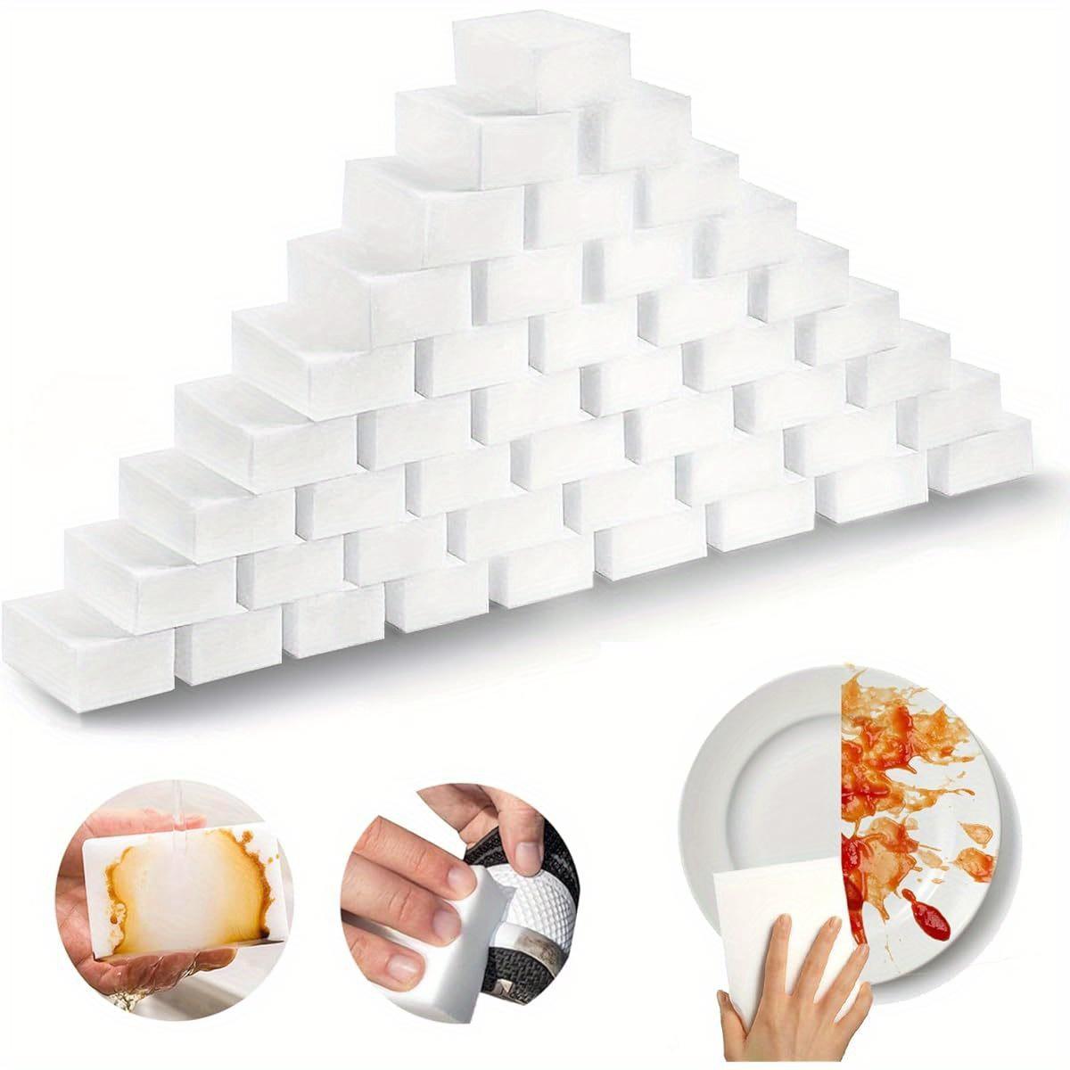 

20 шт. Губка-ластик Меламиновая губка Очиститель Кухонная губка для мытья посуды Бытовые инструменты для уборки ванной комнаты 100x60x20 мм