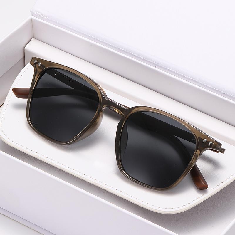 UV Protection Polarized Square Sunglasses - Celebrity Style, Trendy and Fashionable for Outdoors