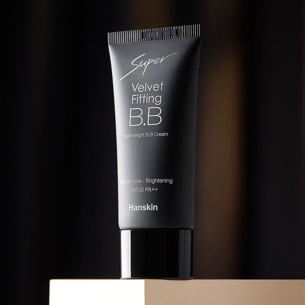 Hanskin Super Velvet Fitting BB Cream SPF35 PA++ 30ml, Natural Beige, 2 Pcs.