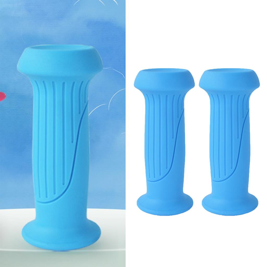 Capa de Guidão de Bicicleta Infantil Macia Confortável Resistente à Abrasão Manoplas de Guidão de Bicicleta Infantil para Scooter