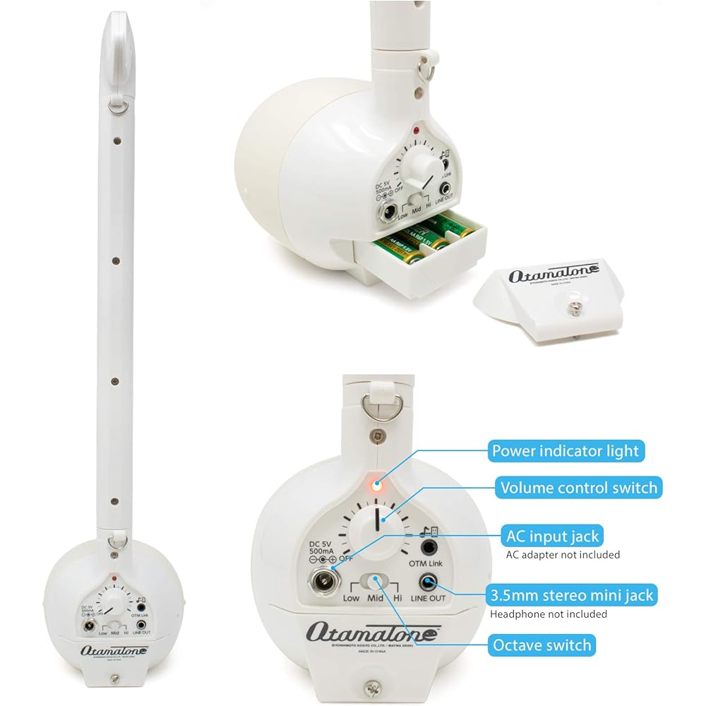 Otamatone Cube Otamatone Techno White