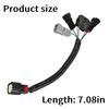 1 Pair Black Headlight Conversion P-N-P Wire Harness Adapters for Toyota Tacoma 2016-2023 Compatible Vehicle Fit
