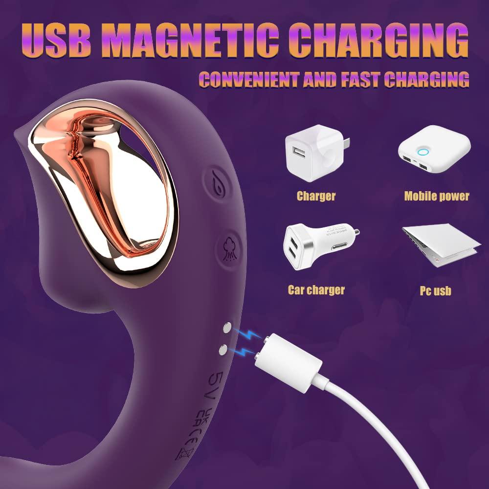 Sucker That Is Highly Praised by AV Suction Vibrator Vibrator for Women Creampie Sucker Types of Strong Suction 9 Types of Vibration 9 Types of