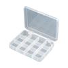4-Compartment & 12-Compartment Transparent Plastic Fishing Tackle Storage Box for Lures and Bait