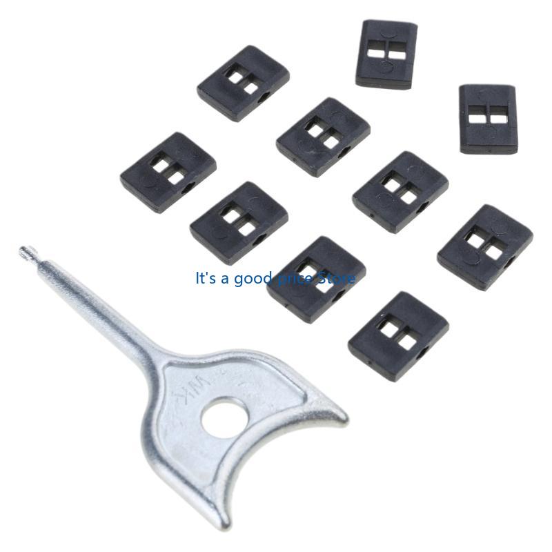 10pcs Computer USB Port Lock USB Port Blocker 1Tool for Laptop Users Device Safety