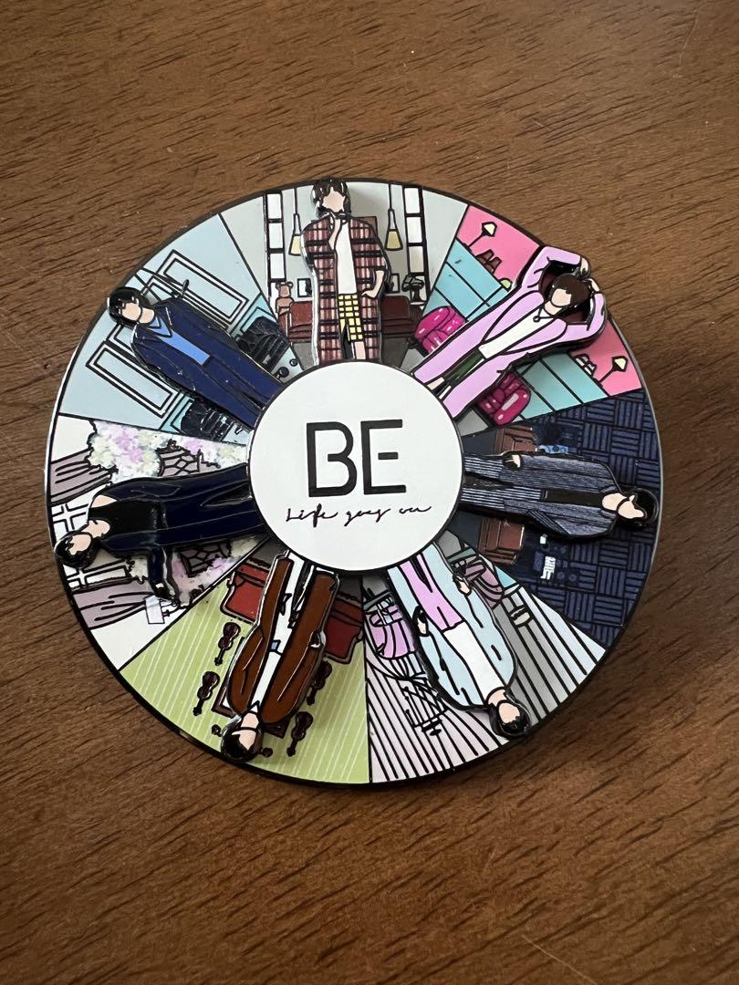

[USED] BTS BE pin badge