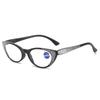 Neue Damen Katzenohr Strass Lesebrille - Modisch Hochauflösend Europäischer und Amerikanischer Stil