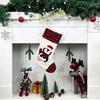 Christmas Socks Gift Bag Christmas Tree Ornaments Snowman Christmas Tree Pendant