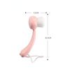 Cleansing Brush Soft Hair Makeup Remover Cleaner Pores To Blackhead Lanyard Arched Wash Brush Facial Brush