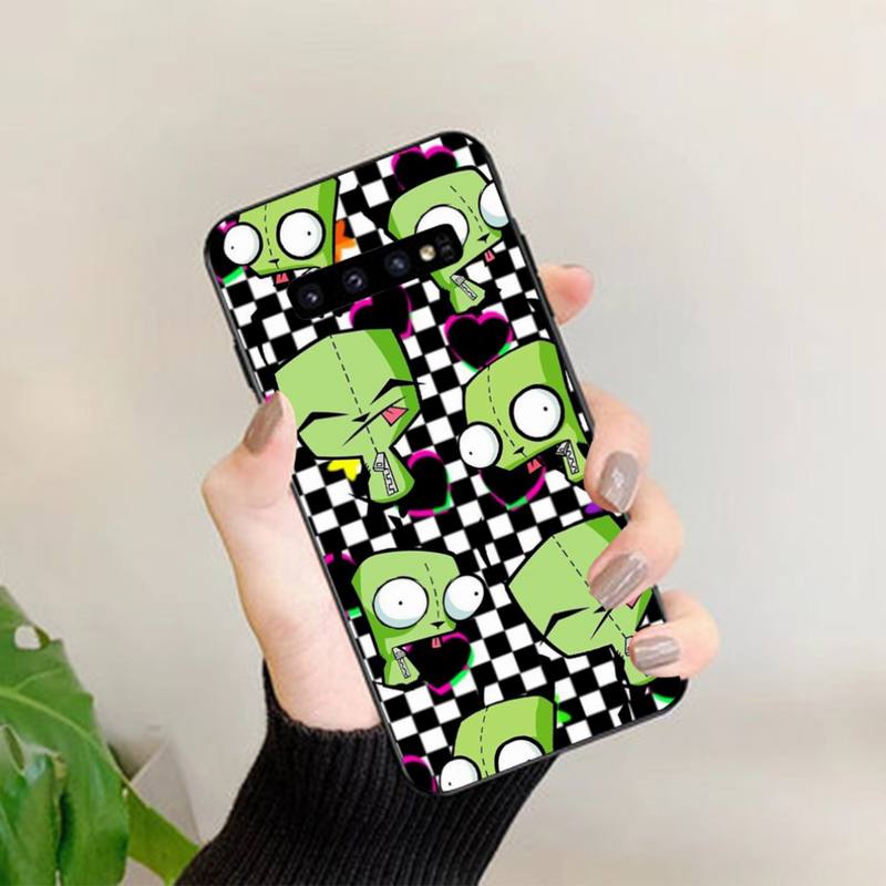 

Чехол для телефона YNDFCNB Invader Zim для Samsung S20 lite S21 S10 S9 plus для Redmi Note8 9pro для Huawei Y6 Samsung S21