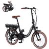 SPATIAL 2002 Multi Terrain Adult Electric Bicycle With TowSeat 250W Motor 36V10.4Ah Battery 20 Inch Road Tires City Commuting Folding Electric Bike
