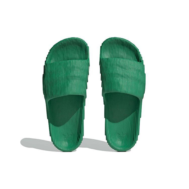 Adidas Adilette 22 Slides Green White Unisex Sneakers Cloud-White IF5395