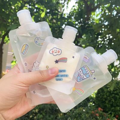 30/50/100ml Pouch Refill Bag Leakproof Lotion Storage Container Dispenser Bag Business Trip