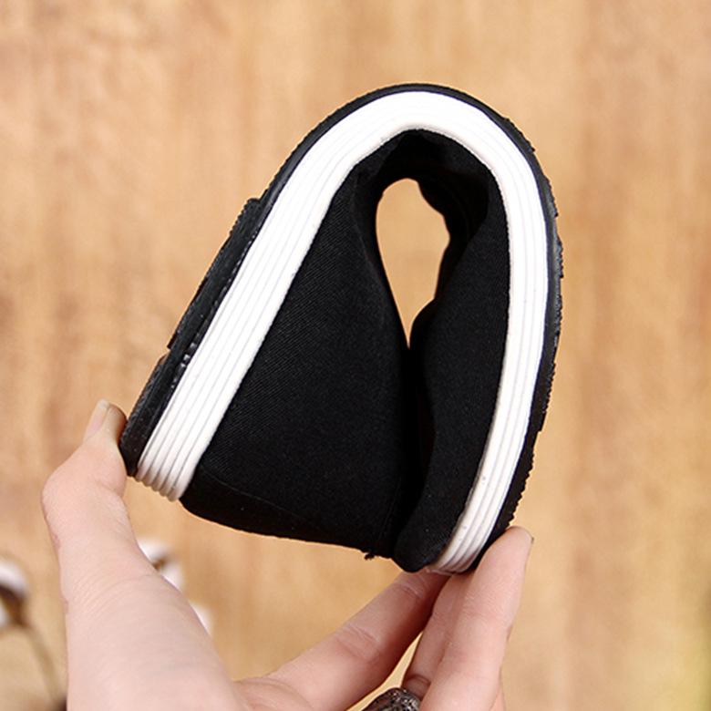 2025 Men's Traditional Black Round Toe Beijing Cloth Shoes with Two-Color Thousand-Layer Sole