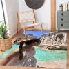 Customize Photo Customize Picture Floor Rug Office Rug Perfect for Kitchen Balcony Dining Room Foyer Anti-slip Rug Anime Office Decor