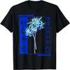 Blue Spider Lily Meaning Hope Japan Anime Aesthetic Flower T-Shirt