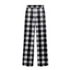 Men's Drawstring Pocket Casual Pants Plaid Stripe Print Pocket Casual Pants Home Pajama Pants
