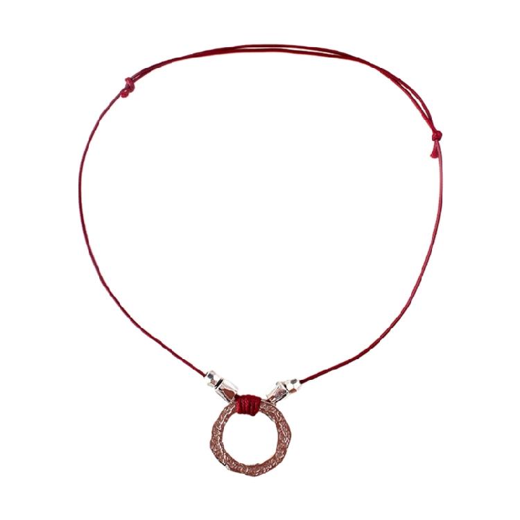 

Necklaces Ethnic Hippy Style Wrap Clavicle Chain Choker Gypsy Necklaces Ornament красный