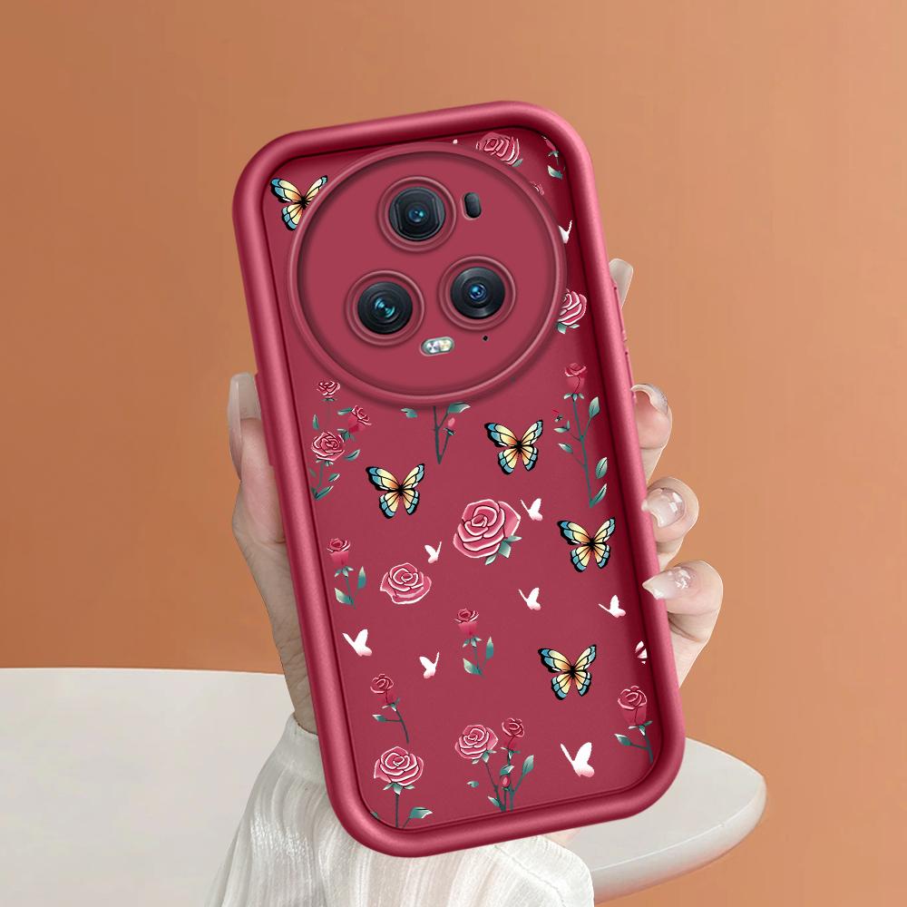 Soft Silicone Square Ladder Printing Pattern Phone Casing Full Cover Camera Shockproof Protection Rubber Case for Huawei Honor