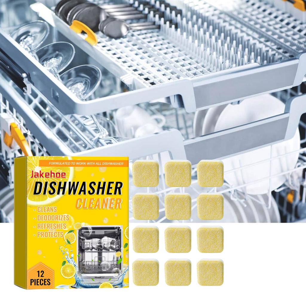 JOKEHOE Dishwasher Cleaner Strong Oil Stain Dirt Grease Removal Deeply Clean