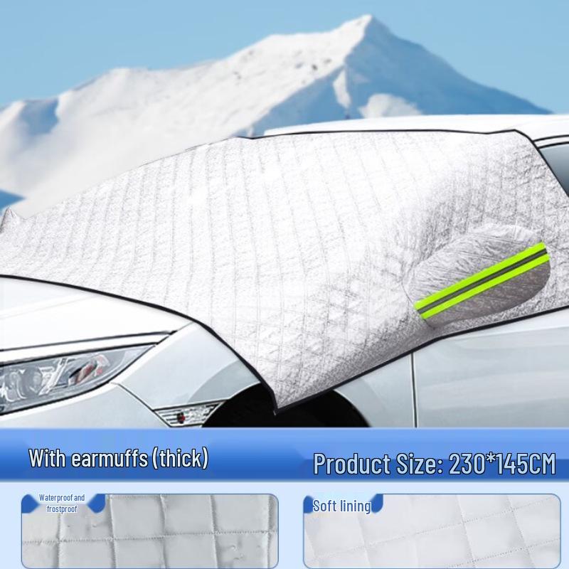 All-Season Car Windshield Cover: Snow & Sun Shield