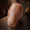 Retro Key Cover Is Suitable For Jietu X90 X95 X70Pro Jietu X70M Handmade Leather Key Case Ring.