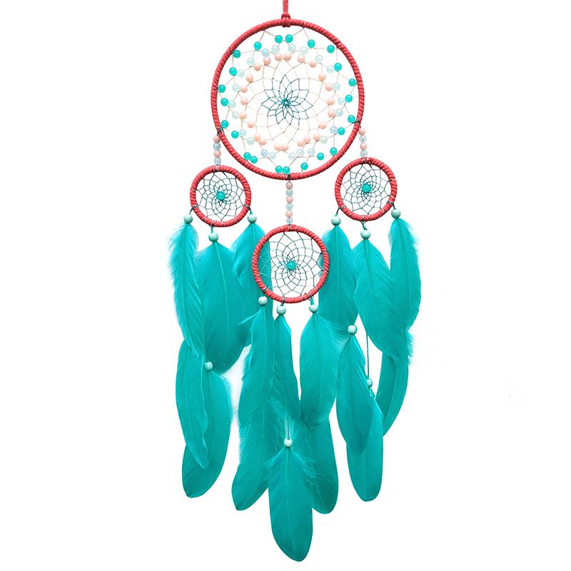 Dream Catcher Hand-woven Wind Chime Wall Hanging Ornaments For Living Room Bedroom Birthday Holiday Gifts Home Decoration Crafts