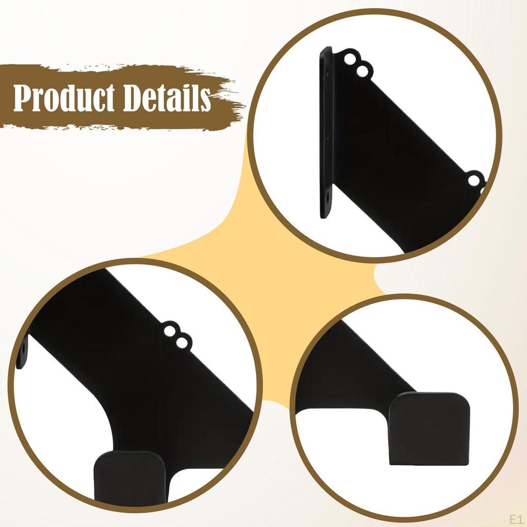 Hållare Väggkrok Metallorganisatör Utrymmesbesparande Verktyg Lämplig för Garage Trädgård Verkstad Hem