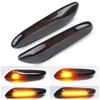 2pieces LED Dynamic Side Marker Turn Signal Side Marker Sequential Blinker Turn Signal Light Durable