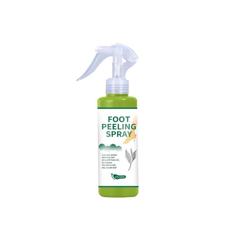 Eelhoe Exfoliating Care Spray With Green Tea And Citrus Scent For Soft Feet And Elbows