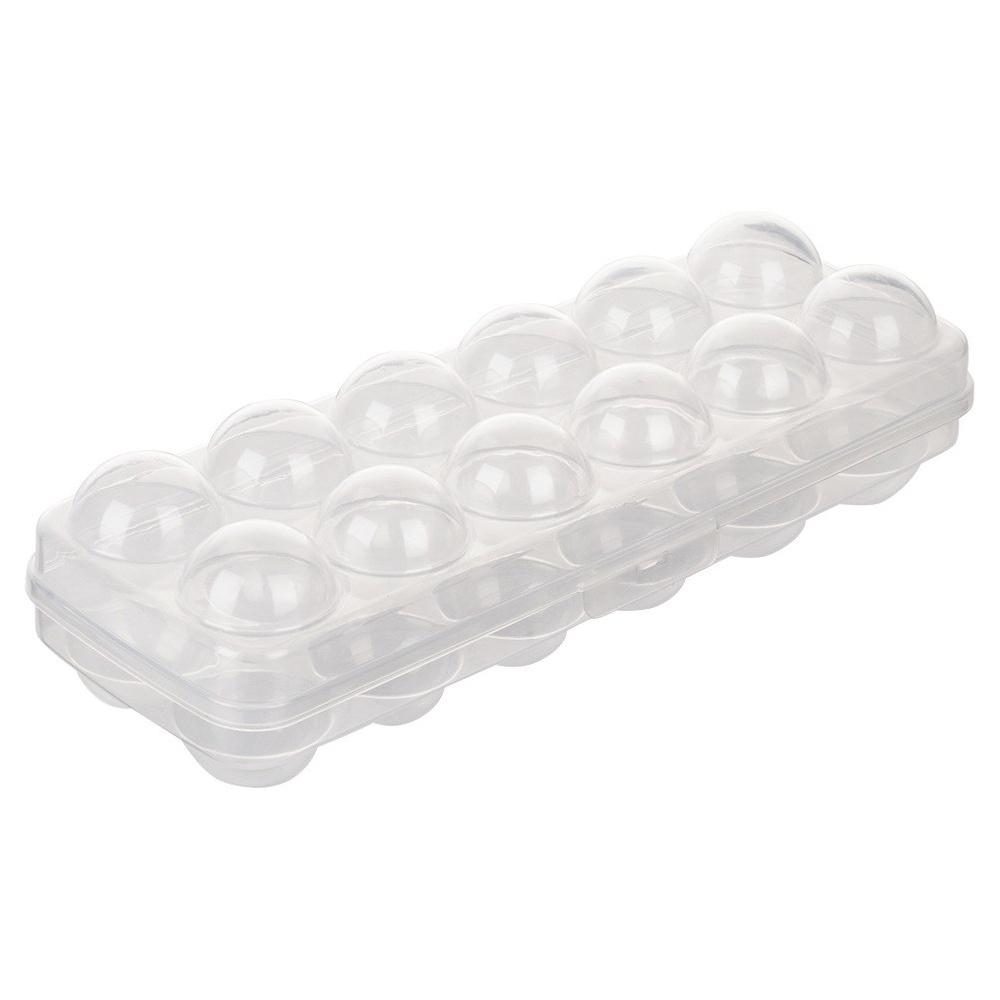 Orion Transparent BPA-Free Plastic 12-Egg Storage and Transport Container 28 cm