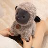 23Cm Standing Cute Sheep Doll Plush Toy Stuffed White Grey Brown Grassland Animal Plushie Birthday Present