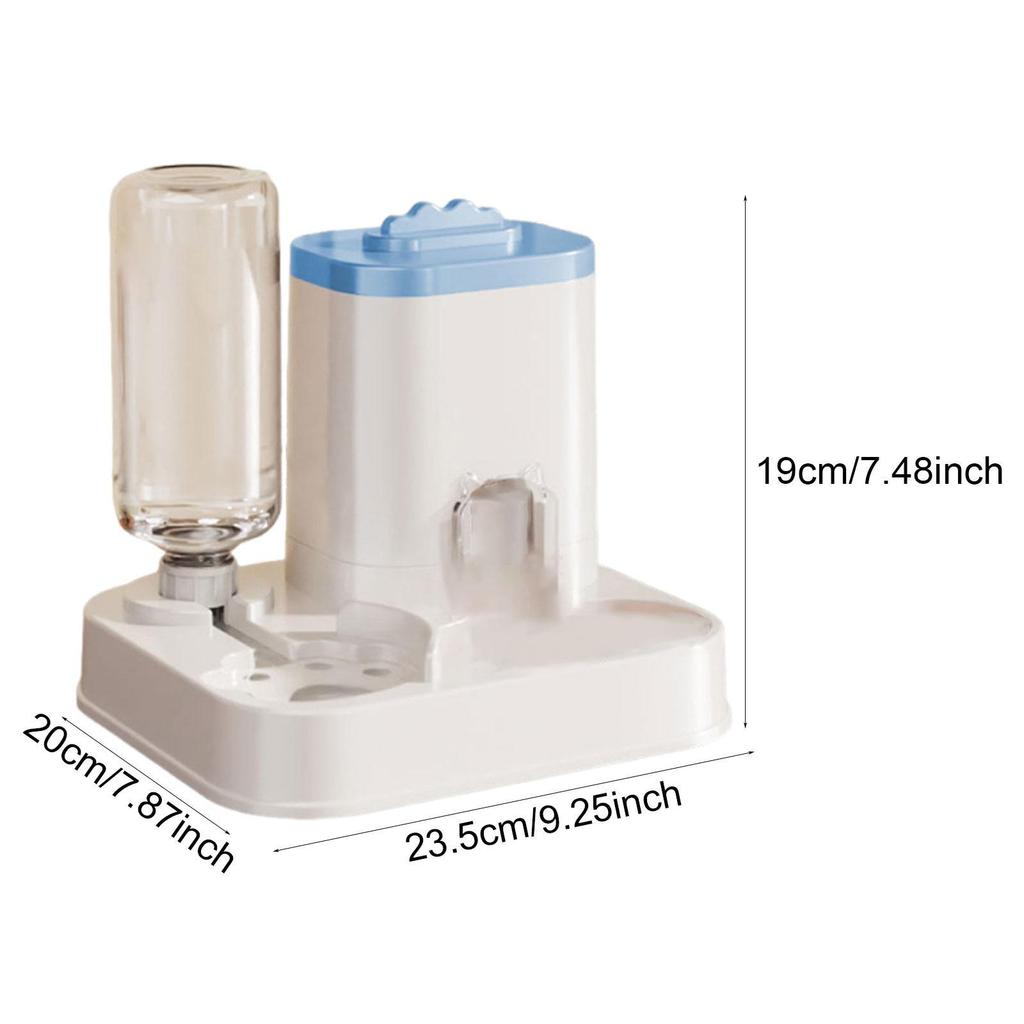 Automatic Feeder and Water Dispenser Sturdy Gifts Self Dispensing Large Capacity Pet Bowl Accessories Bunny Dog Puppy