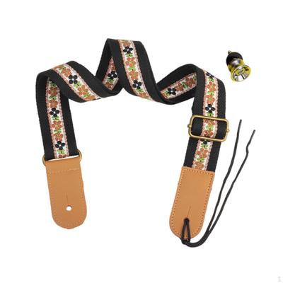 Adjustable Length Strap for Ukulele Instruments Including Soprano and Baritone