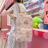 Schoolbag Cute Bear Backpack Korean Campus Junior High School Girls School Bag Ins Bag Daily Commuter Versatile Backpack