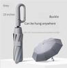 125Cm Ring Buckle Umbrella Fully Automatic Folding Umbrella Men'S Sunny And Rain Dual-Purpose Vinyl Sun Protection Umbrella Whol