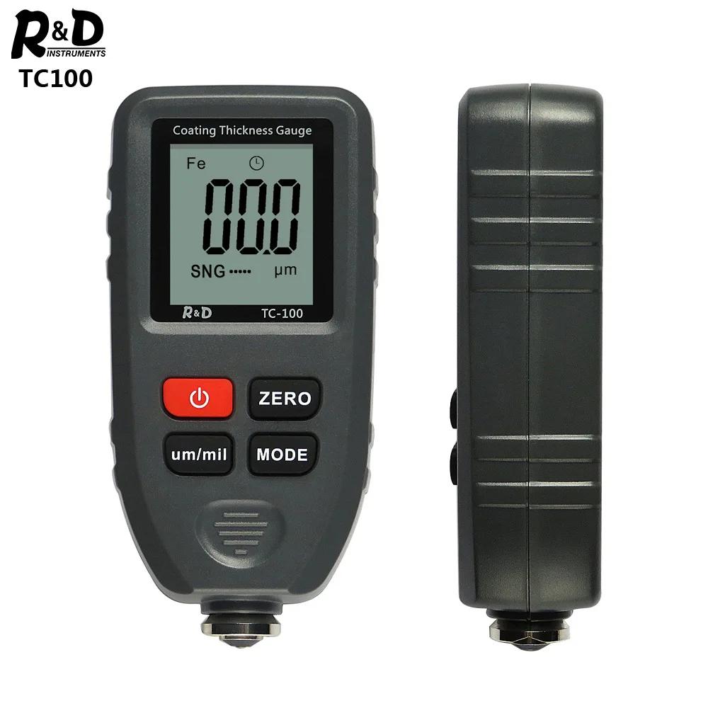 Coating Thickness Gauge High Precision Iron Aluminum Dual Use Automotive Paint Film Tester Car Metal Wall Inspection No battery