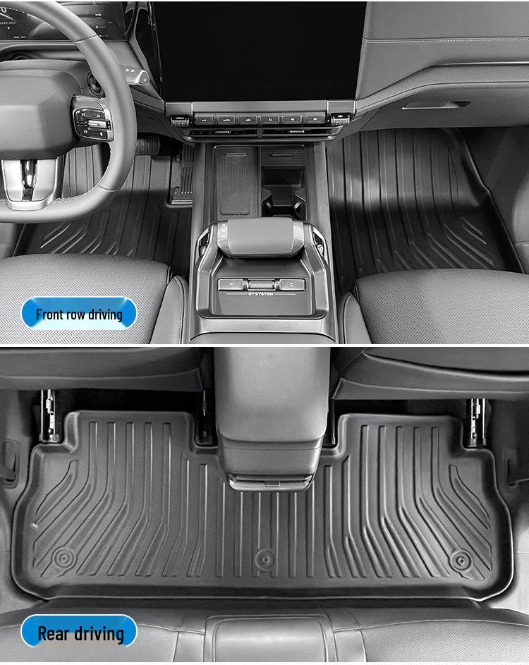 2024 Deep Blue G318 Car Floor Mats & Trunk/Seat Backrest Mats - TPE, Vehicle-Specific.