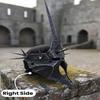 Witch King Helmet, Nazgul Helmet Steel Ringwraith Helmet, Black LOTR Cosplay Helmet Medieval Fantasy Armor